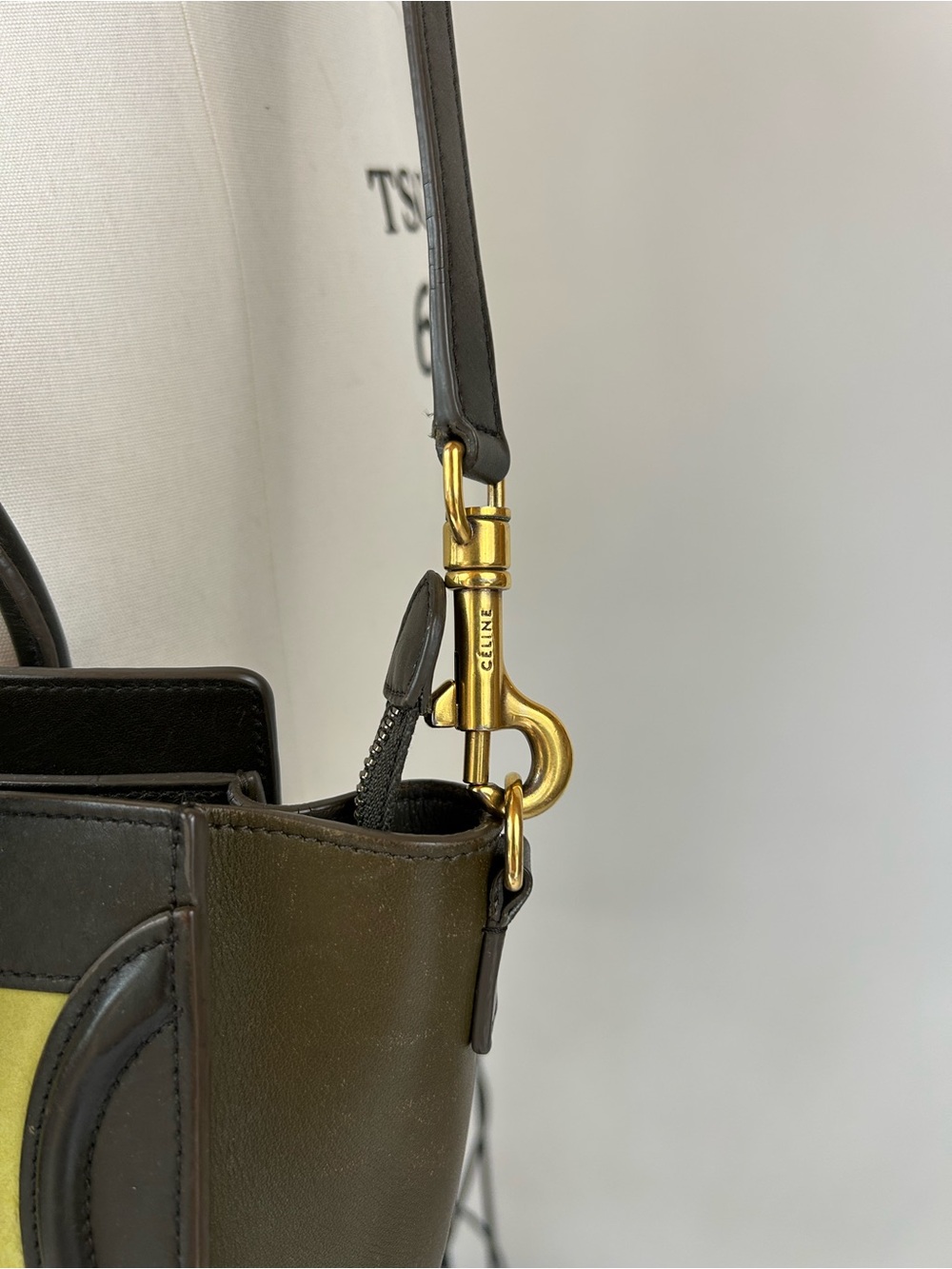 Céline Nano Mini Luggage Tricolor Tote - Picture 5 of 16